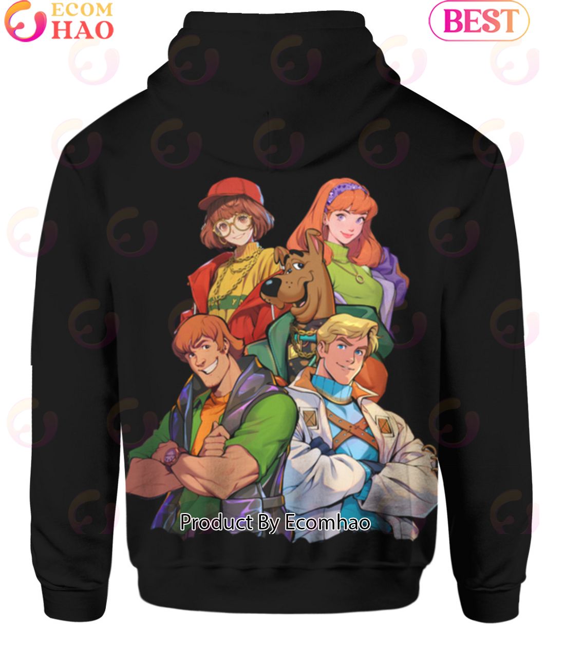 Character Scooby-Doo Cartoon Hoodie