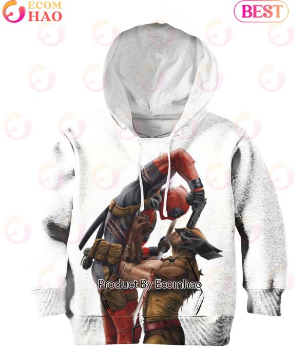 Deadpool Wolverine Marvel Comics Hoodie