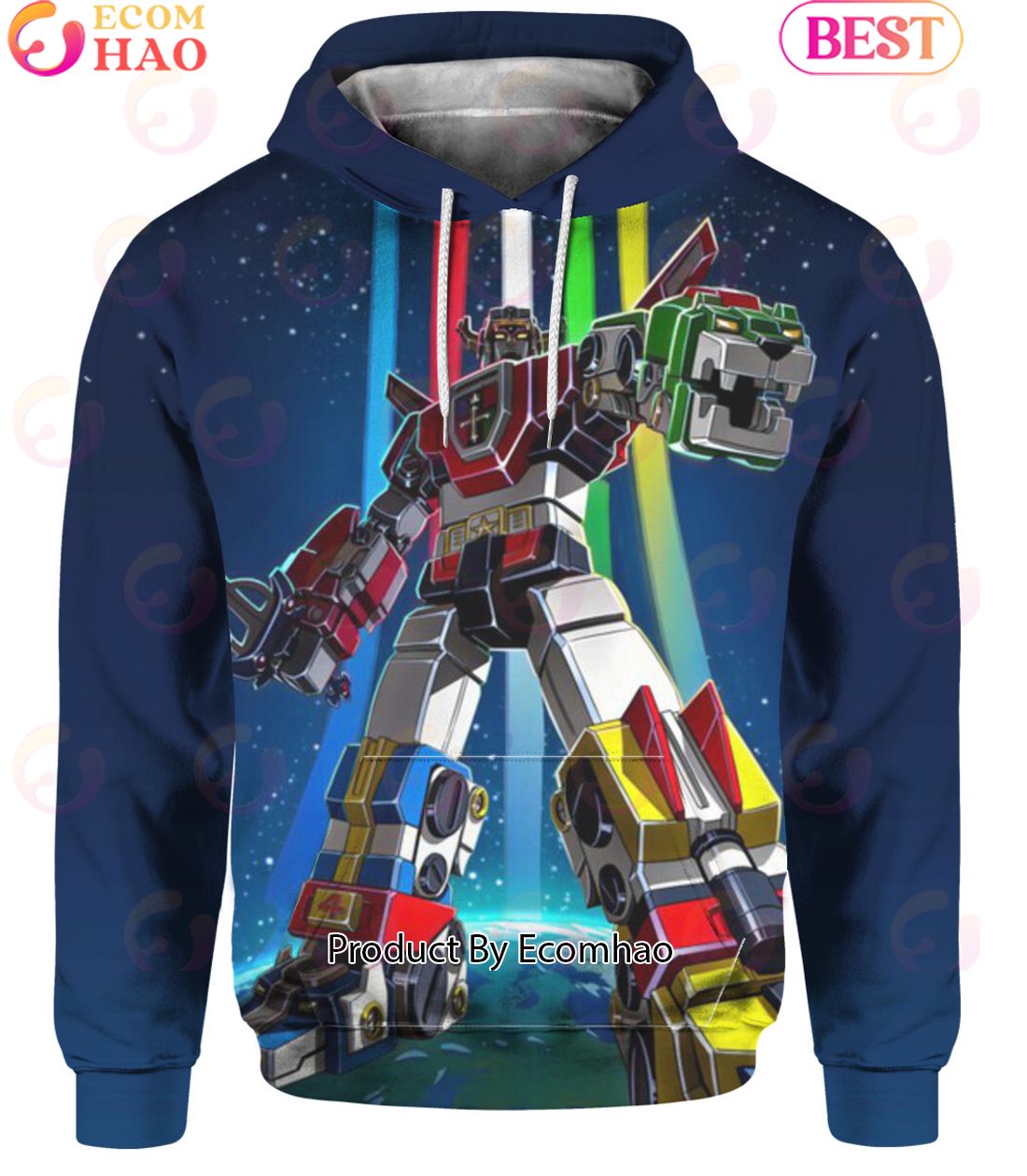 Old School Voltron Hoodie