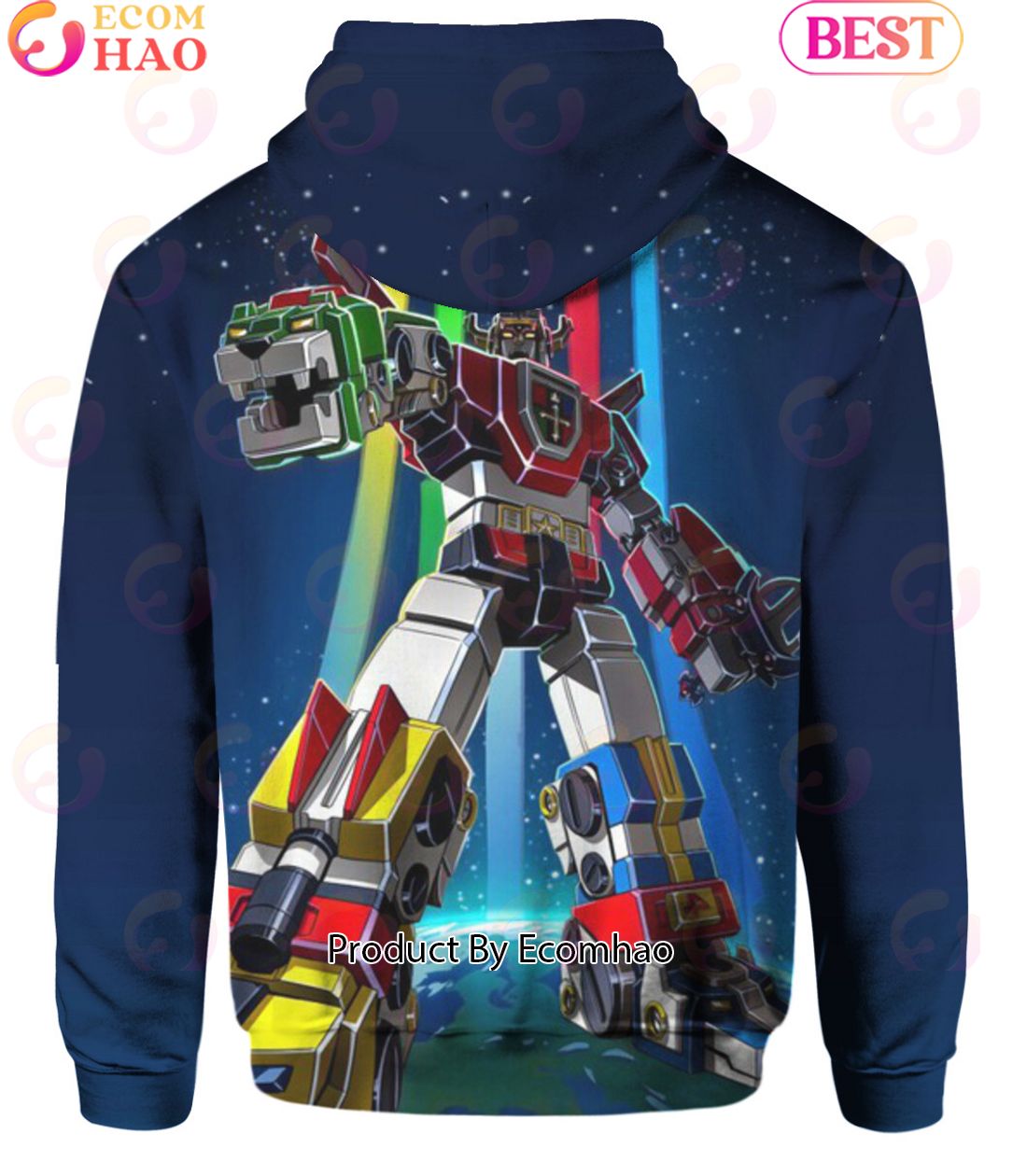 Old School Voltron Hoodie