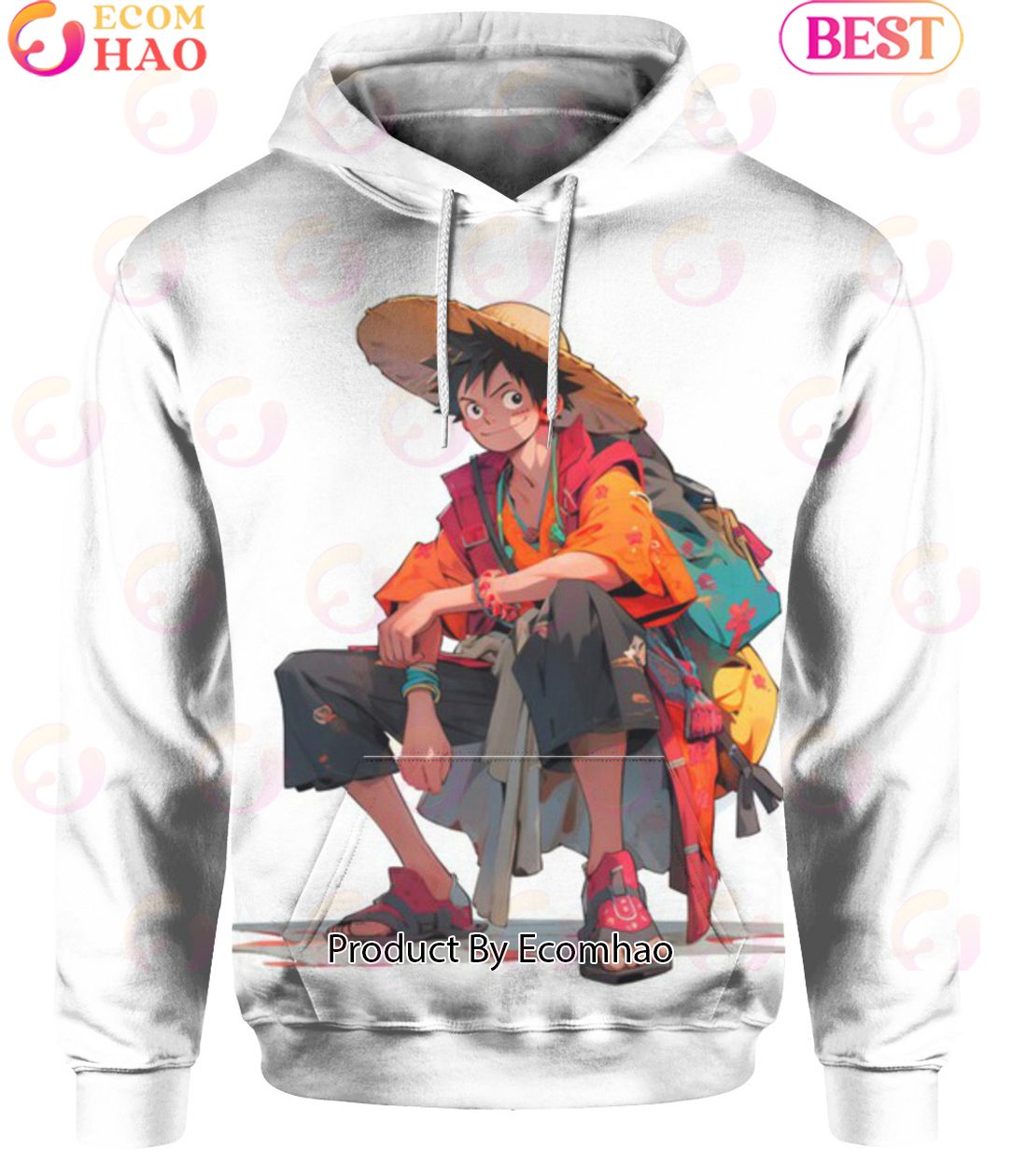 One Piece Anime Sanji Streetstyle Hoodie