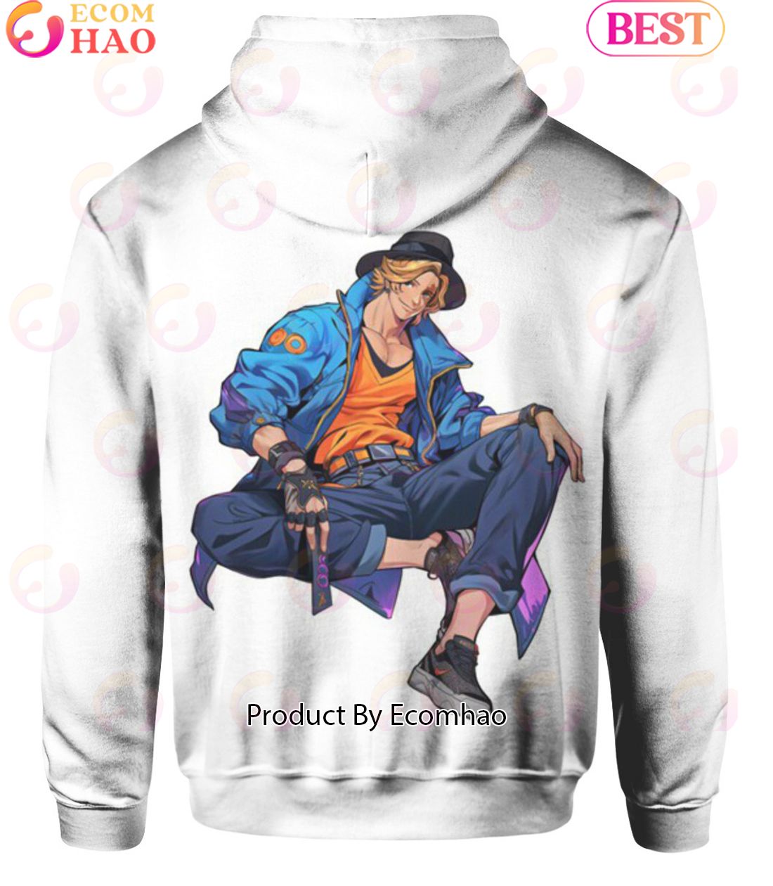 One Piece Anime Sabo Fashionista Hoodie