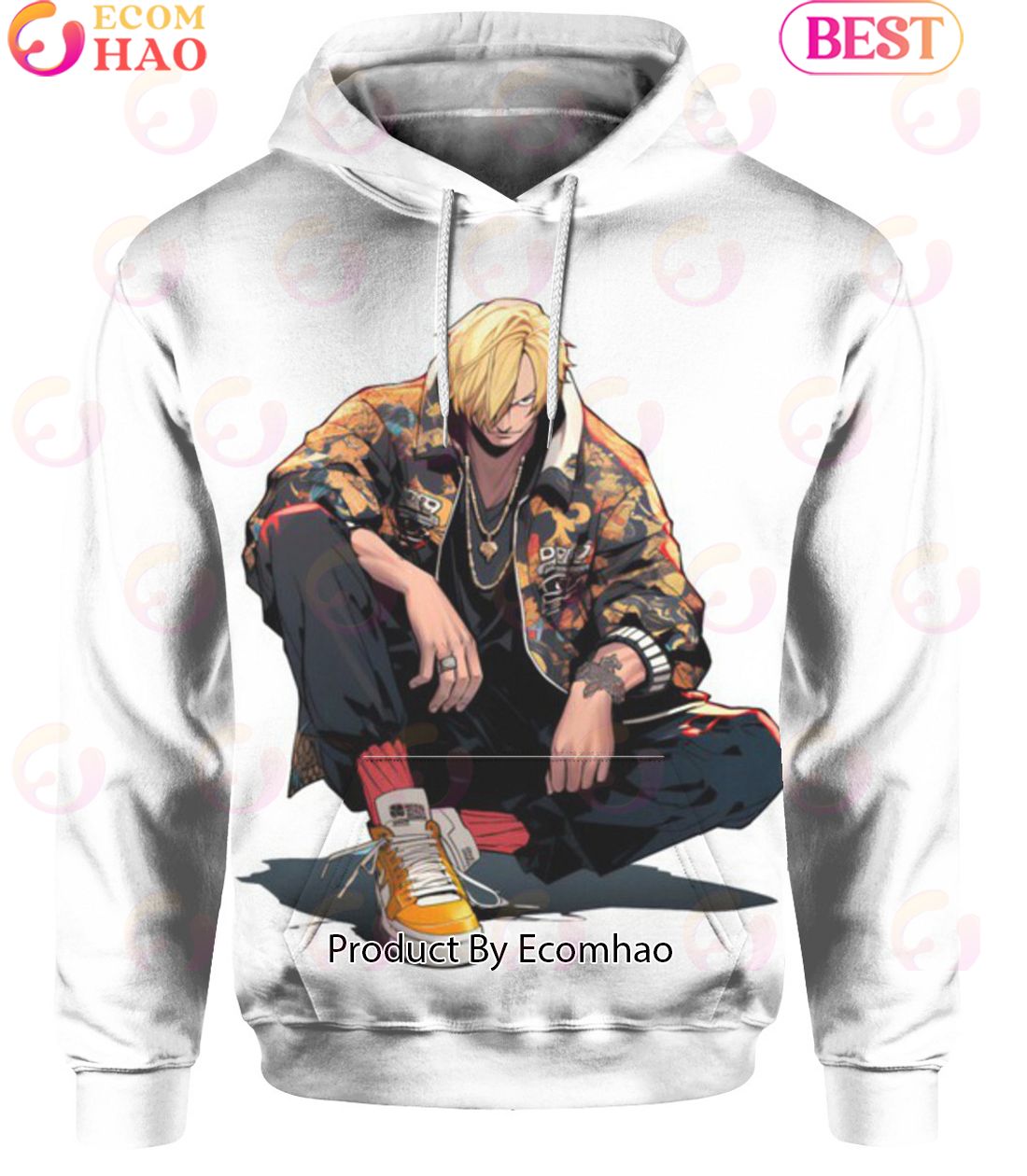 One Piece Anime Zoro The Greatest Swordsman Hoodie