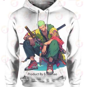 One Piece Anime Zoro Streetstyle Hoodie