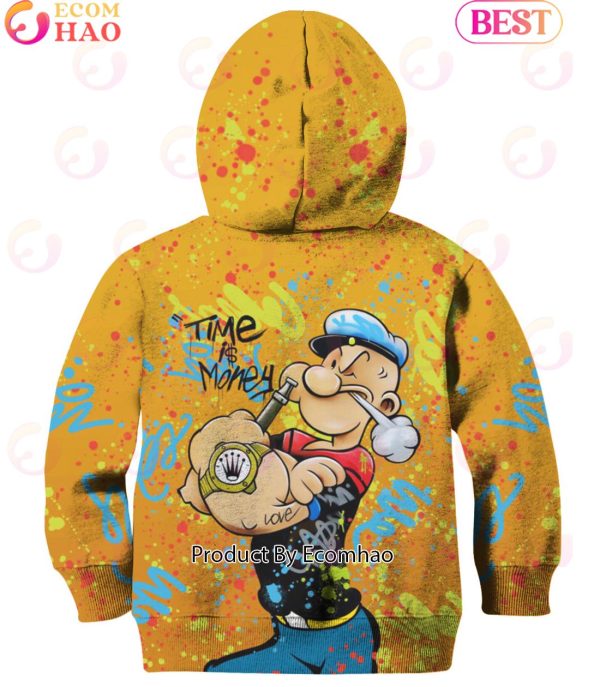 Popeye Cartoon Hoodie