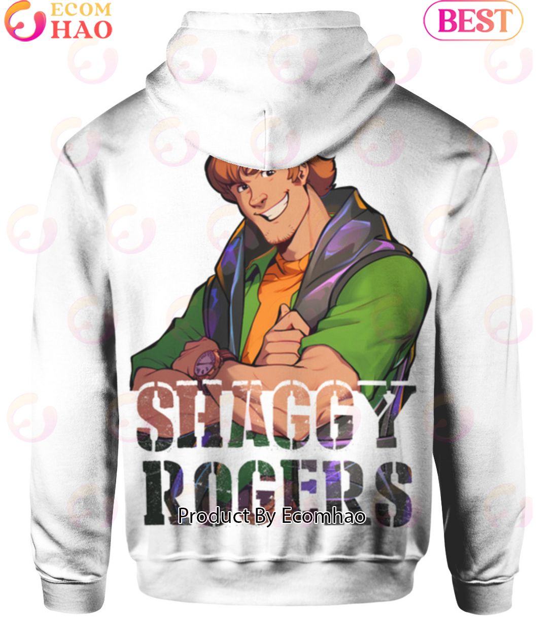 Shaggy Rogers Scooby-Doo Cartoon Hoodie