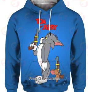 Tom And Jerry Cartoon Hoodie