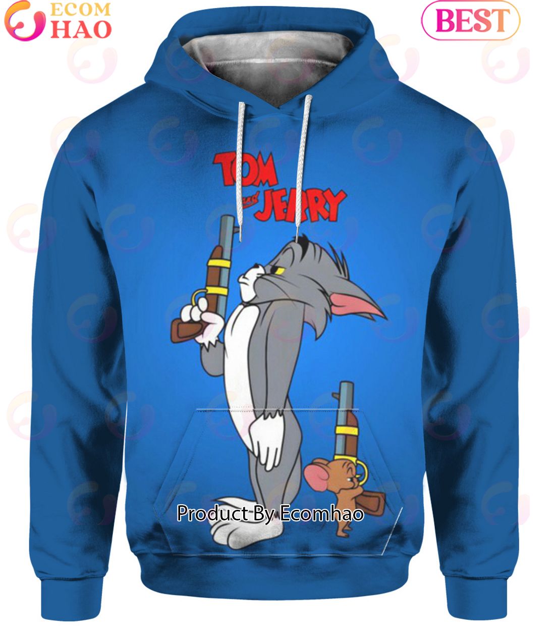 Tom And Jerry Cartoon Hoodie