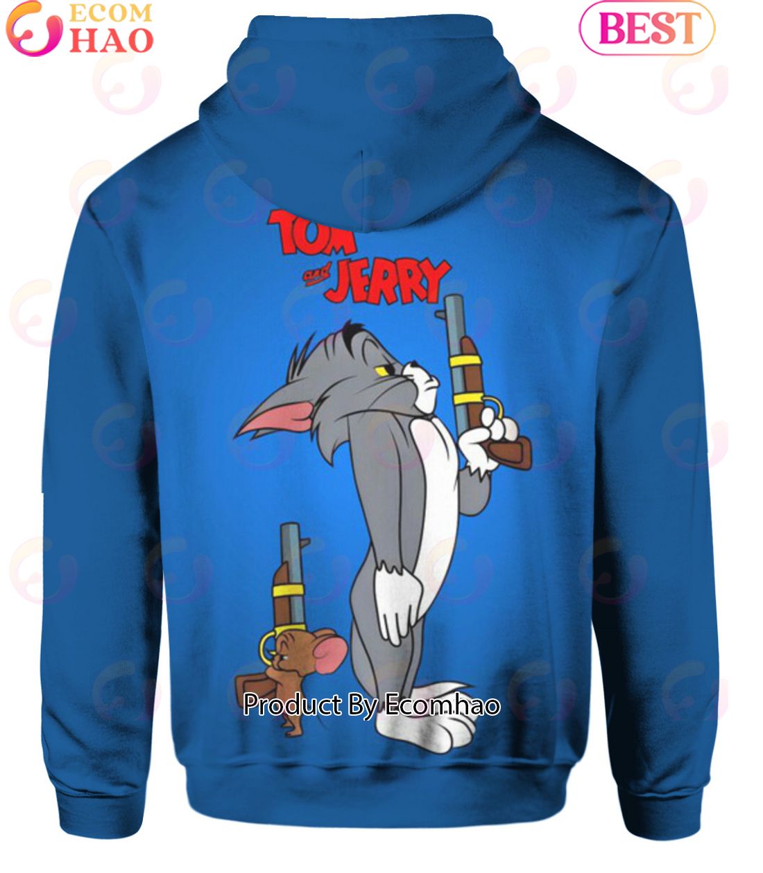 Tom And Jerry Cartoon Hoodie