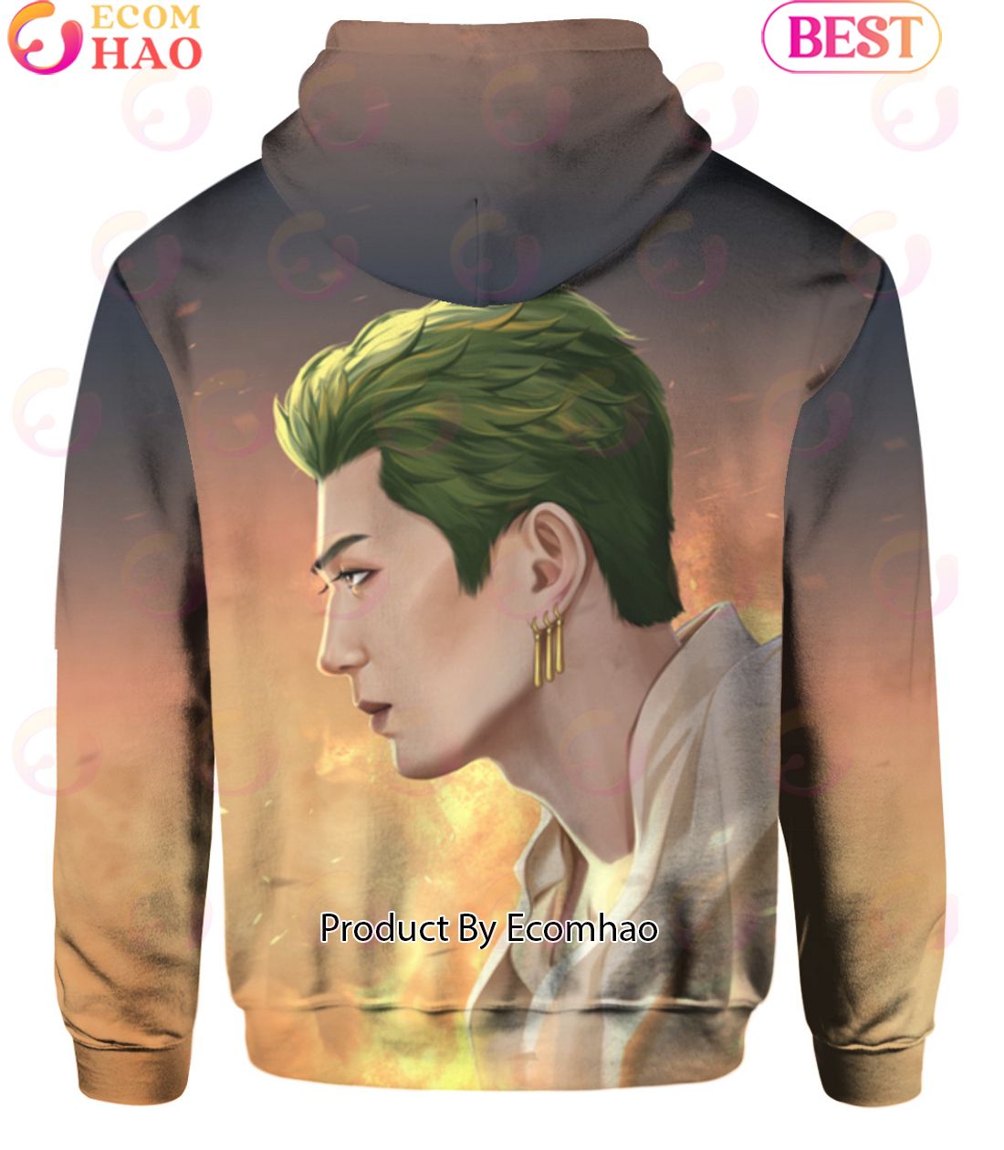 Zoro One Piece Live Action Hoodie