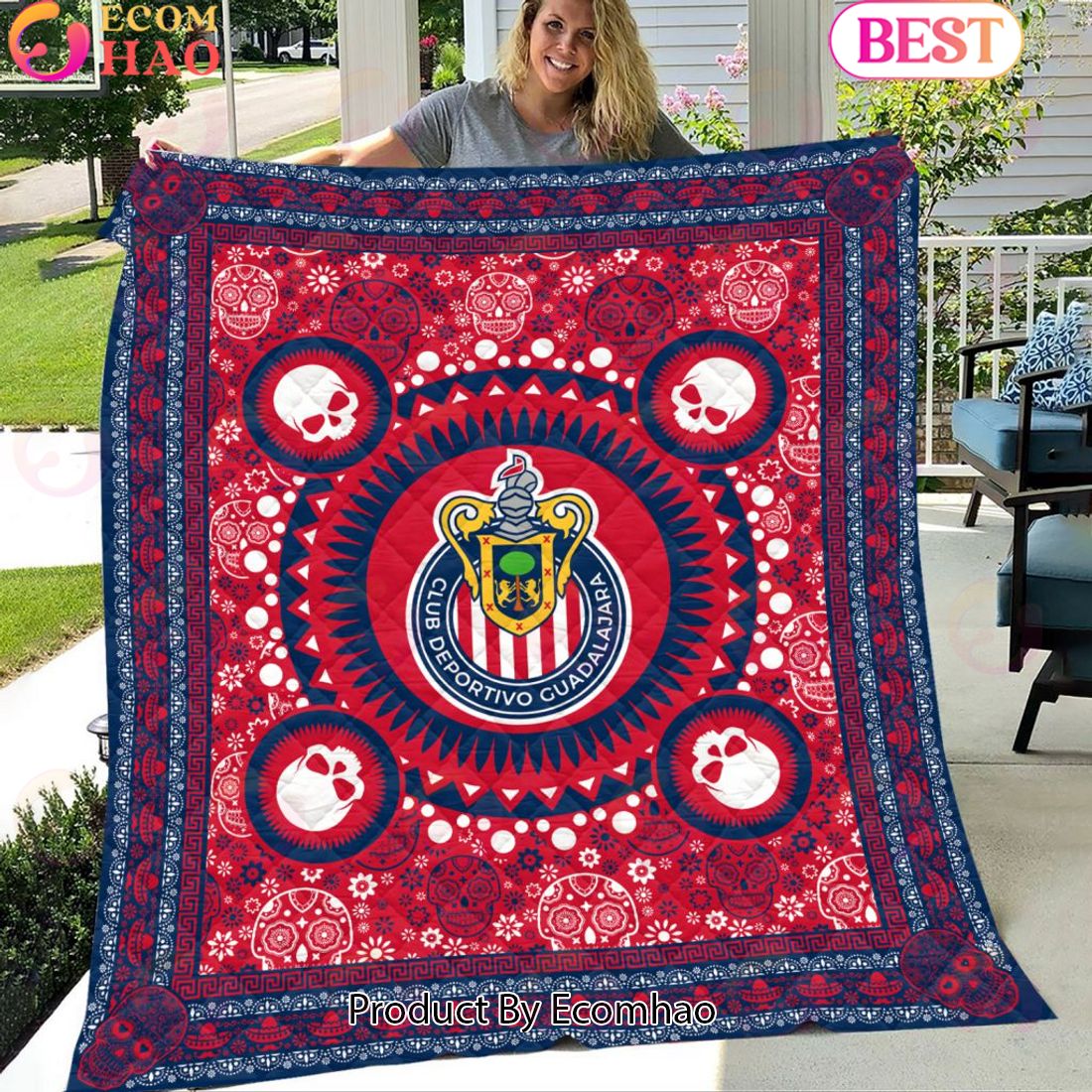 NEW] Chivas Guadalajara Special Dia De Muertos Bedding Set