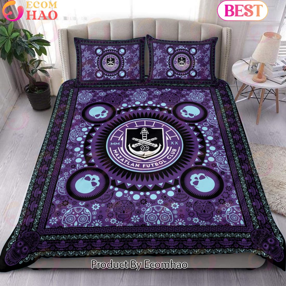 NEW] Mazatlan F.C Special Dia De Muertos Bedding Set