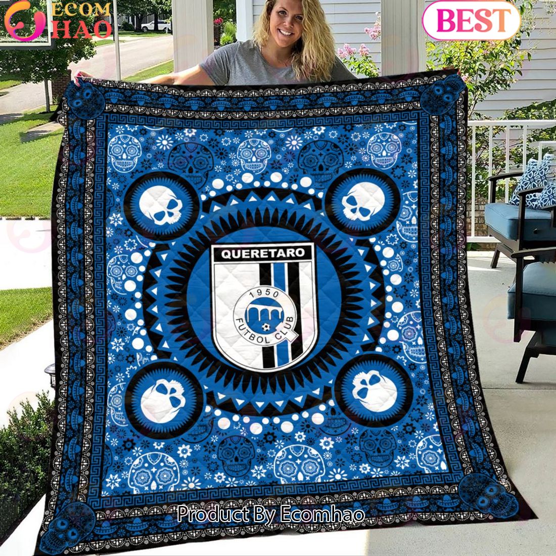 NEW] Queretaro F.C Special Dia De Muertos Bedding Set