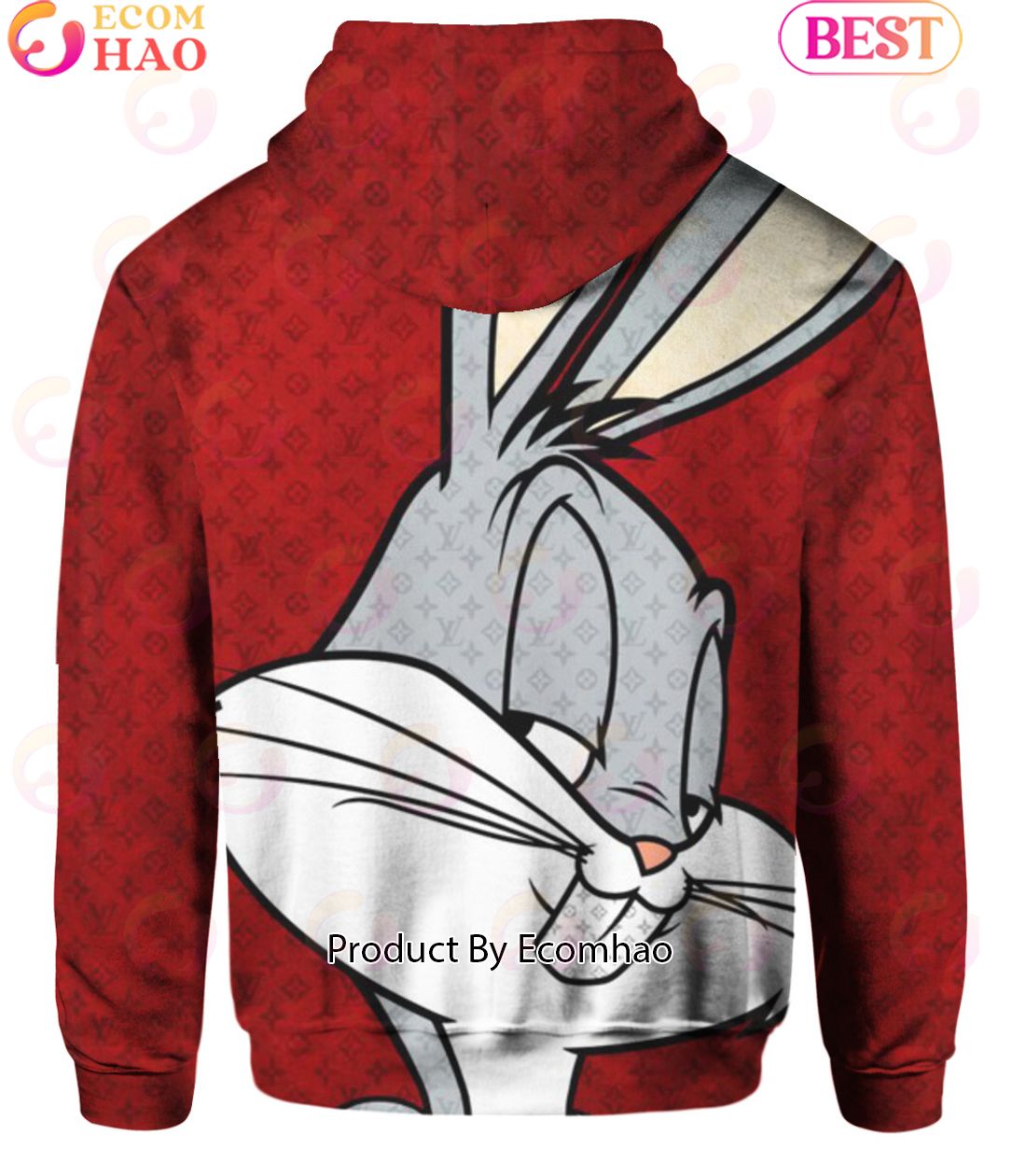 Bugs Bunny Louis Vuitton Looney Tunes Hoodie Luxury Items