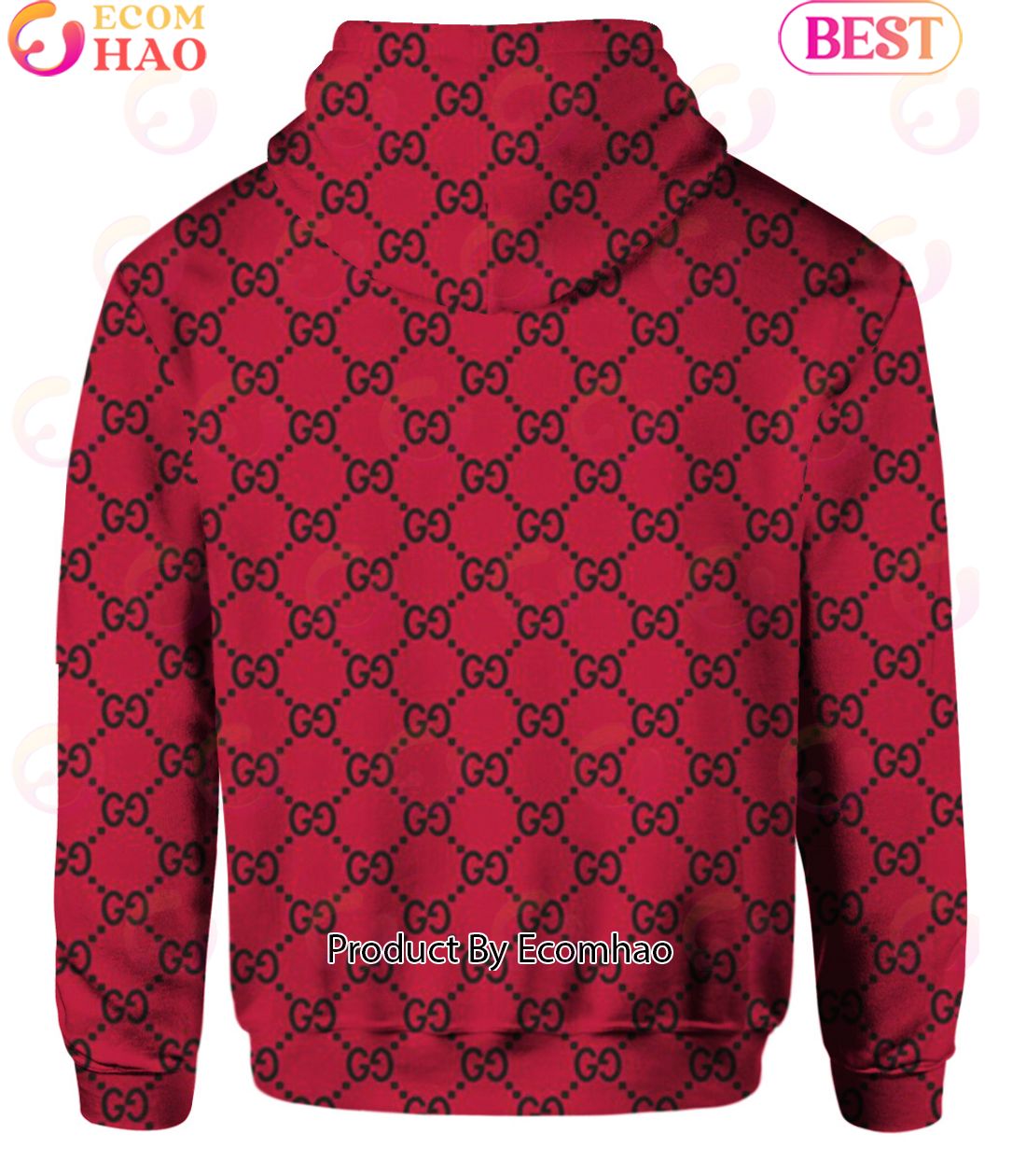 Cartoon Minnie Mouse Streetstyle Gucci Hoodie Luxury Items