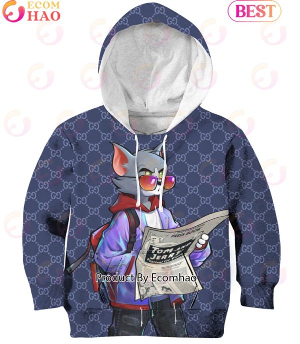 Cartoon Tom & Jerry Streetstyle Gucci Hoodie