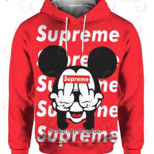 Mickey Mouse Supreme Hoodie