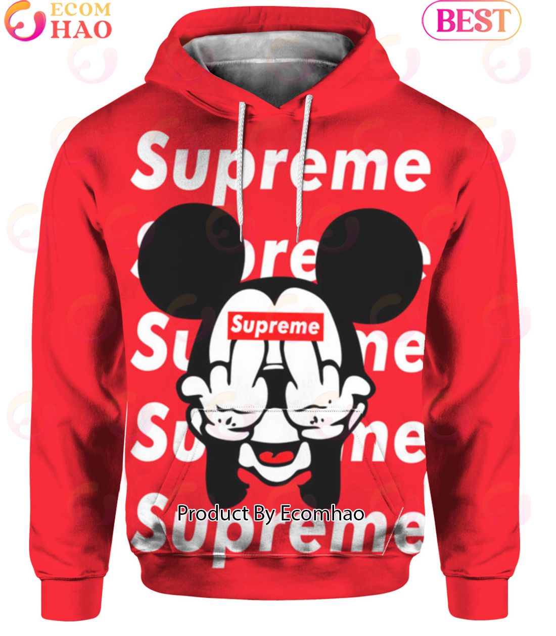 Mickey Mouse Supreme Hoodie