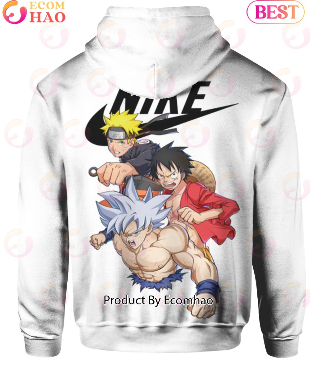 One Piece Naruto Dragon Ball Hoodie