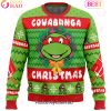 Leonardo Rise of the Teenage Mutant Ninja Turtles Ugly Christmas Sweater