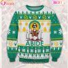 Mark It Zero The Big Lebowski Pine Tree And Snowflake Pattern Ugly Christmas Sweater – All Over Print 3D Sweater – Red