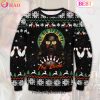 The big lebowski hippie all over printed ugly christmas sweater