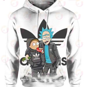 Rick And Morty Adidas Hoodie Rick And Morty Adidas Hoodie