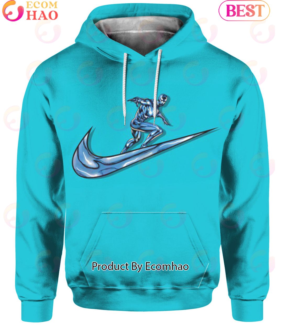 Silver Surfer Nike Marvel Comics Hoodie Luxury Items