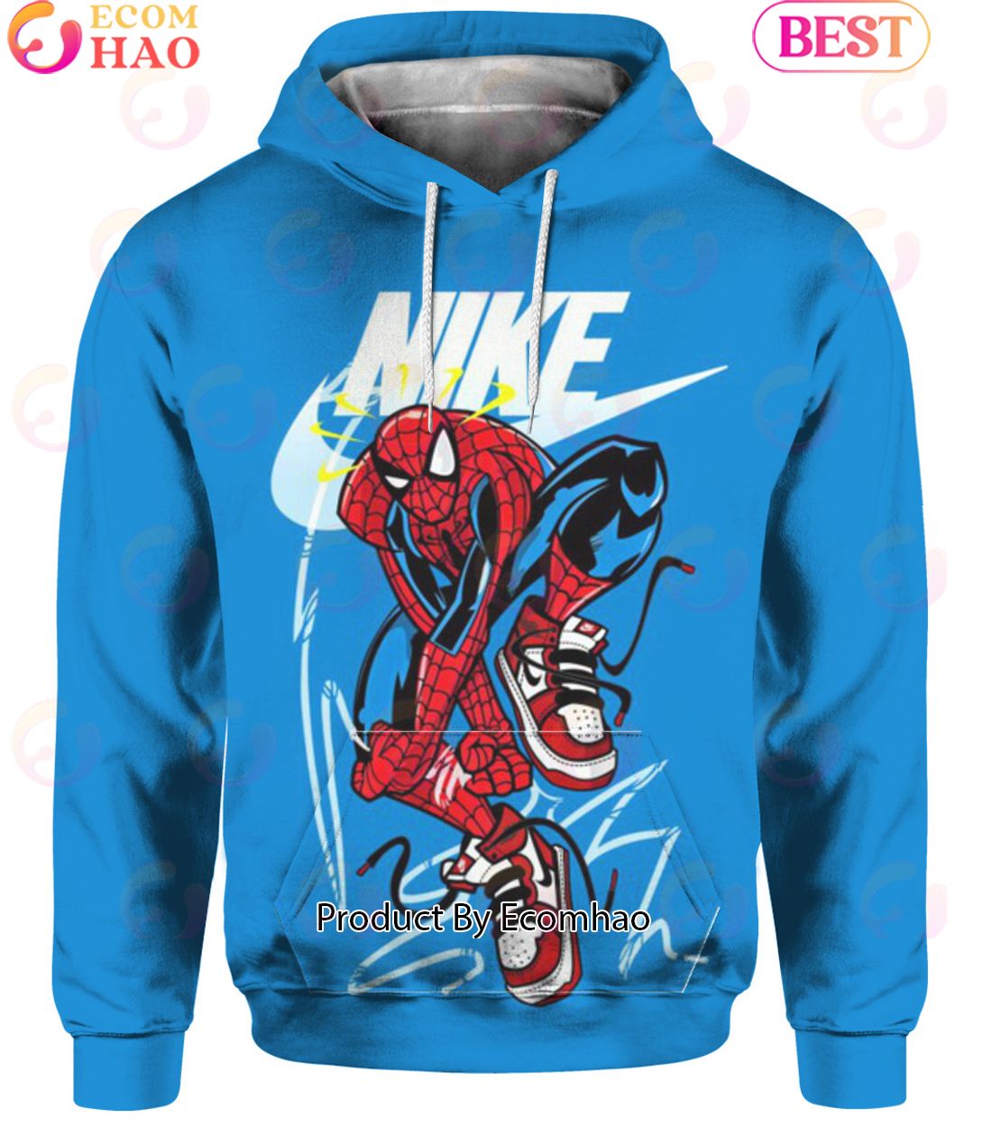 Spider-Man Nike Marvel Comics Hoodie Luxury Items