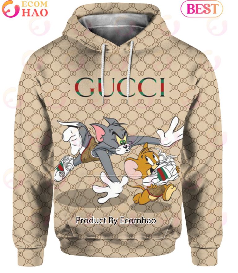 Tom And Jerry Gucci Hoodie - Ecomhao Store