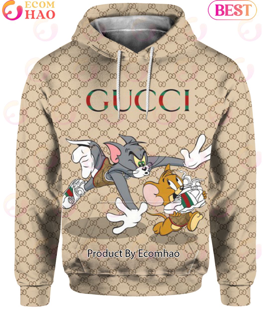 Tom And Jerry Gucci Hoodie Luxury Items