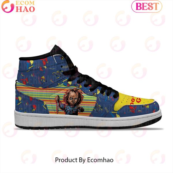 Halloween Chucky Special Design Air Jordan High Top Sneakers