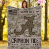 NCAA Arkansas Razorbacks Army Camo Fleece Blanket