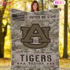 NCAA Arkansas Razorbacks Army Camo Fleece Blanket