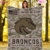 NCAA Clemson Tigers Army Camo Fleece Blanket