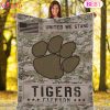NCAA Boise State Broncos Army Camo Tide Fleece Blanket