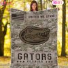 NCAA Clemson Tigers Army Camo Fleece Blanket