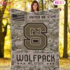 NCAA Mississippi State Bulldogs Army Camo Fleece Blanket