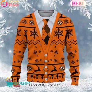 Dundee United F.C. Vest Design Ugly Christmas Sweater