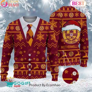 Motherwell F.C. Vest Design Ugly Christmas Sweater