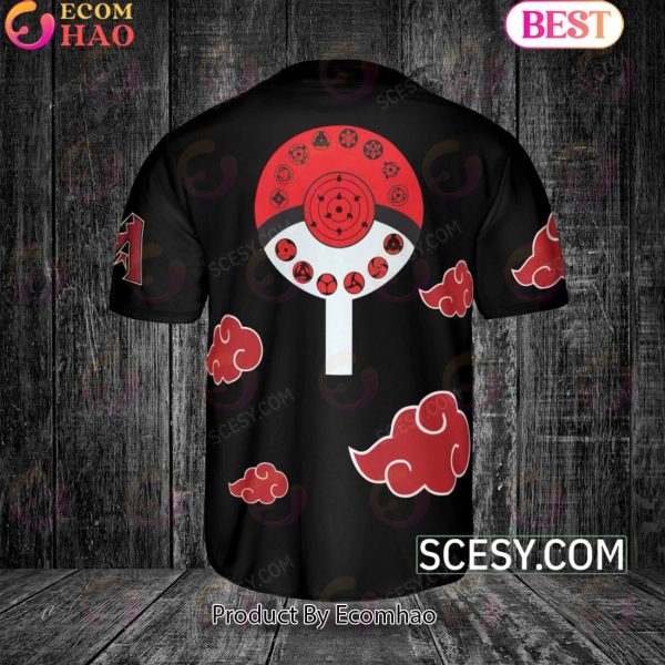 Arizona Diamondbacks Naruto Anime Akatsuki Baseball Jersey No Piping