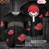 Atlanta Braves Naruto Anime Akatsuki Baseball Jersey No Piping