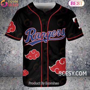 NY Mets Naruto Akatsuki Baseball Jersey - No Piping