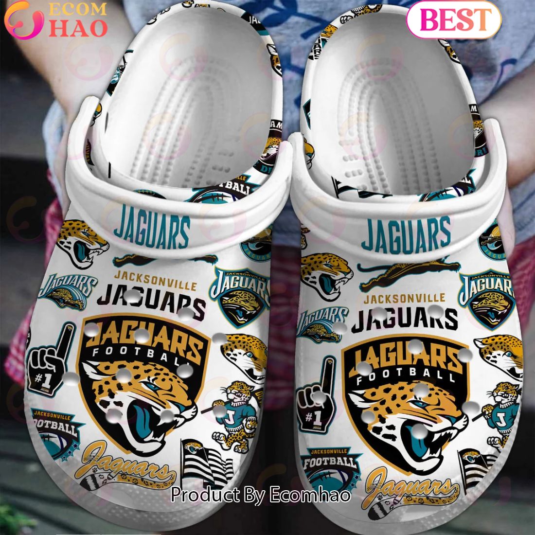 Jaguar Football Jackson Ville Jaguars Clogs