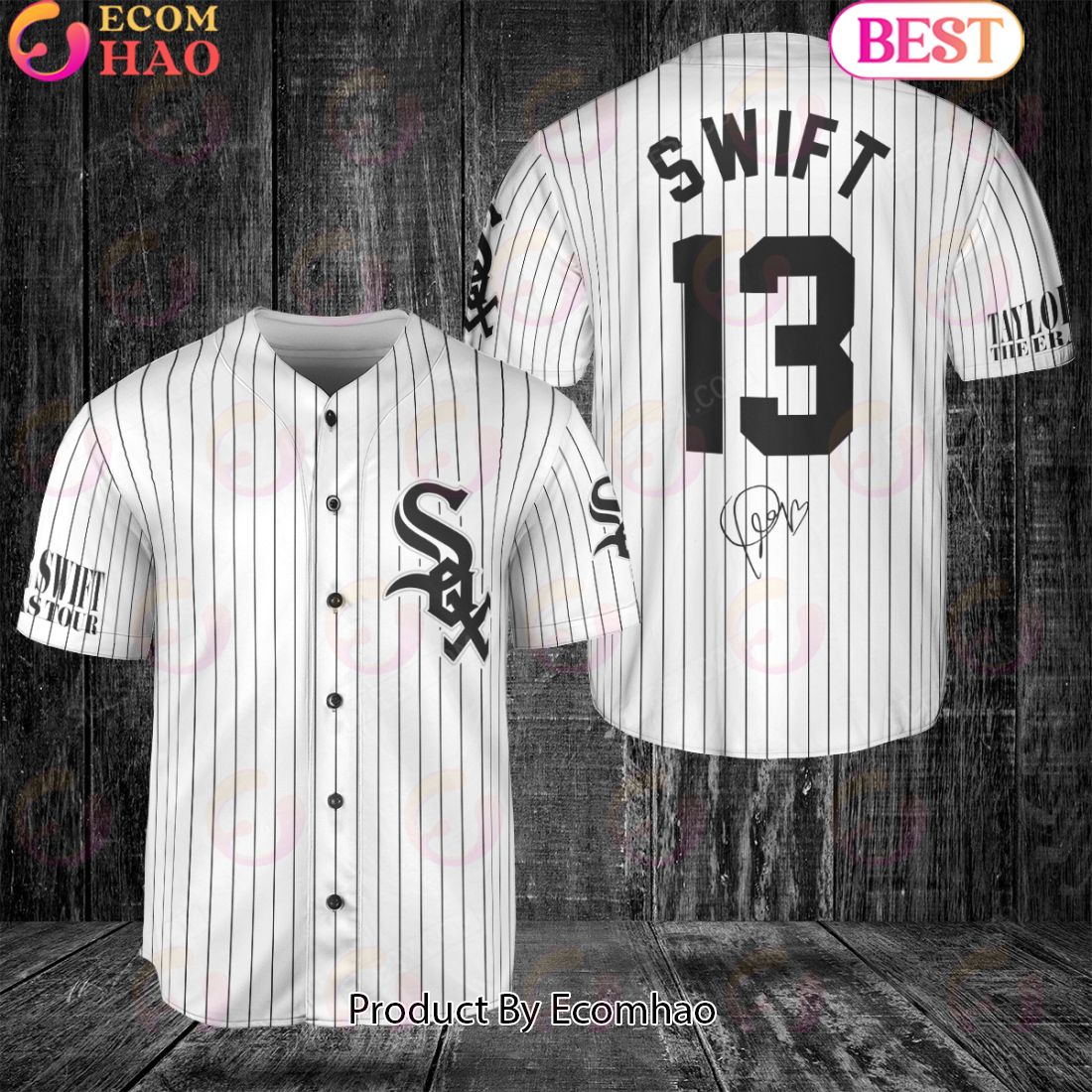 Chicago White Sox Taylor Swift x Chicago White Sox Jersey