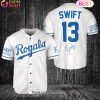 Los Angeles Angels Taylor Swift Baseball Jersey White
