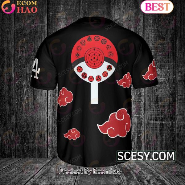 Los Angeles Dodgers Naruto Anime Akatsuki Baseball Jersey No Piping