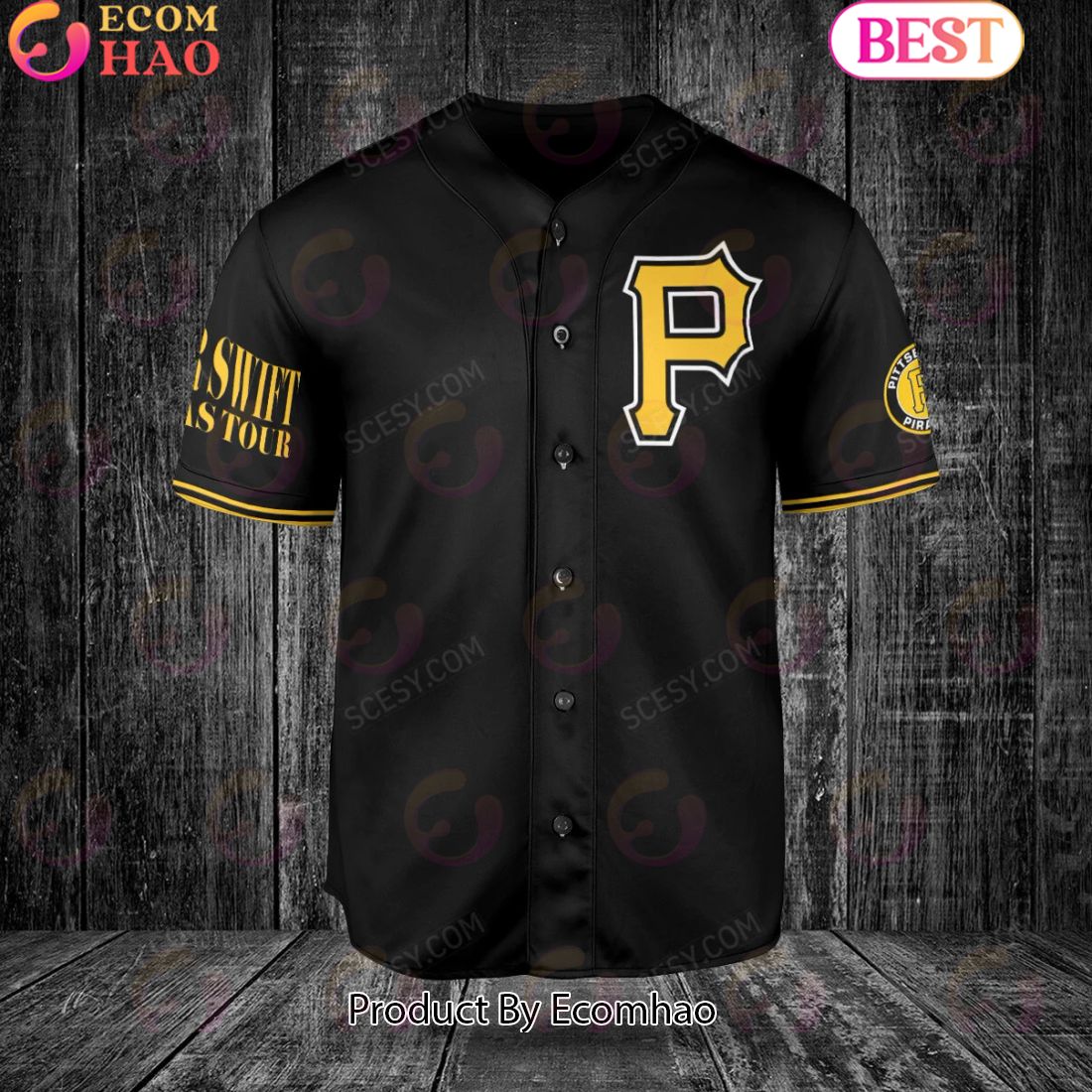 Pittsburgh Pirates Taylor Swift x Pittsburgh Pirates Baseball Jersey B