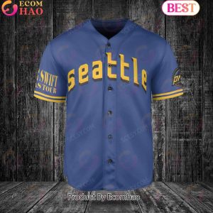 Seattle Mariners Harry Potter Marauder's Map Baseball Jersey - Scesy