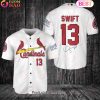 Tampa Bay Rays Taylor Swift Baseball Jersey White Alternate Replica